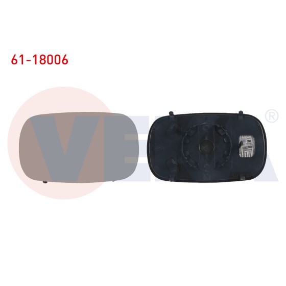 VEKA Ayna - Cami Sol-sag Isitmali Fiat Doblo 2001-2010 - Kod 61-18006 - OEM 735337456 ürün görseli