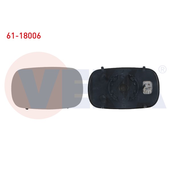 VEKA Ayna - Cami Sol-sag Isitmali Fiat Doblo 2001-2010 - Kod 61-18006 - OEM 735337456