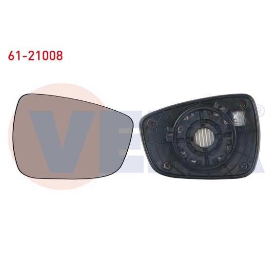 VEKA Ayna - Cami Sag Isitmali Hyundai Accent Blue 2012- / Hyundai Elantra 2010- / I 30 2011 - Kod 61-21008 - OEM 87621-1R200 ürün görseli