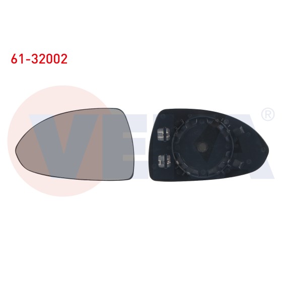 VEKA Ayna - Cami Sol Isitmali Asferik Opel Corsa D 2007 - Kod 61-32002 - OEM ürün görseli