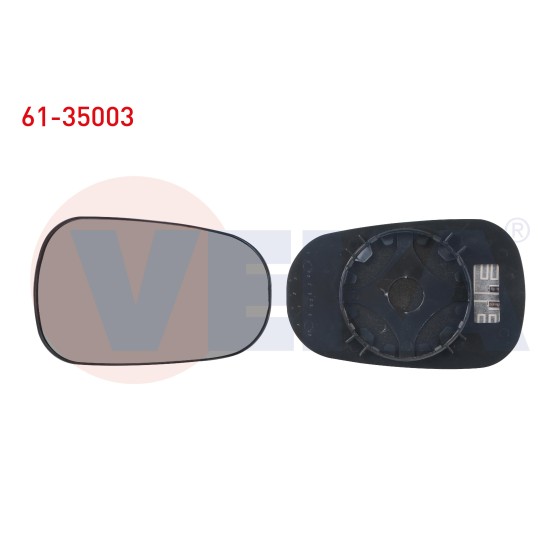VEKA Ayna - Cami Sol-sag Isitmali Renault Megane I / Renault Clio / Renault Scenic - Kod 61-35003 - OEM ürün görseli