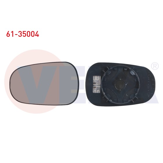 VEKA Ayna - Cami Sol Isitmali Asferik Renault Megane I / Renault Clio / Renault Scenic - Kod 61-35004 - OEM 7701040426 ürün görseli