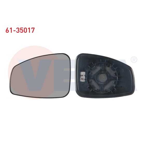VEKA Ayna - Cami Sol Isitmali Asferik Renault Fluence / Renault Megane Iii / Renault Laguna - Kod 61-35017 - OEM 963667345R ürün görseli