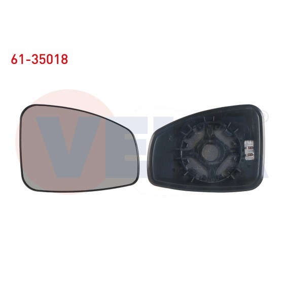 VEKA Ayna - Cami Sag Isitmali Renault Fluence / Renault Megane Iii / Renault Laguna - Kod 61-35018 - OEM 963651913R ürün görseli