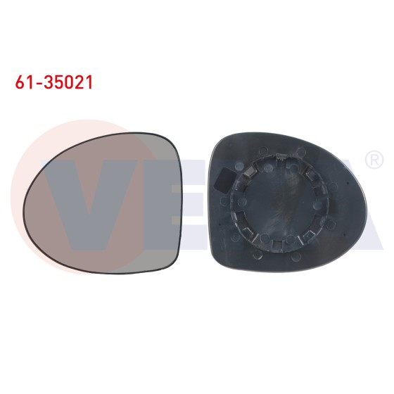 VEKA Ayna - Cami Sol Mekanik Renault Clio Renault Symbol II 2008-2013 - OEM 61-35021 ürün görseli