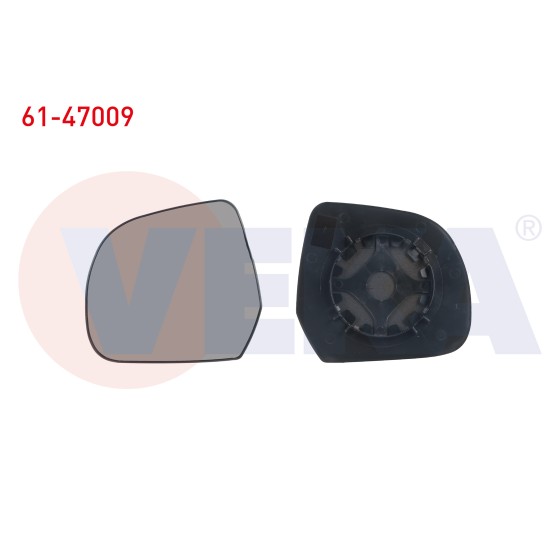 VEKA Ayna - Cami Sol Mekanik Dacia Duster 2010- / Dacia Dokker 2012- / Dacia Lodgy 2012 - Kod 61-47009 - OEM 963023379R ürün görseli