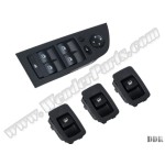 WENDER Ayna - Cam Düğmesi E90+lci (Set); Siyah Çerçeveli (Karartmali & Katlamali Ayna) - OEM 61319217332S4