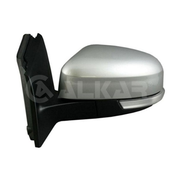 ALKAR Dis Dikiz Aynasi Sol Elektrikli Asferik Isitmali Astarli Sinyalli 6 Pin Ford Focus Iii 2010 - Kod 6139405 - OEM 1469511