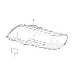 WENDER Far - Cami X5 E53 Sol 2000-2003 - Kod 63126930211P1 - OEM 63126930211