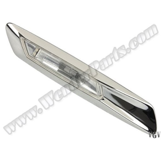 WENDER Çamurluk - Sinyali F10 Sol; (Beyaz) Krom Çerçeveli - OEM 63137154167 ürün görseli