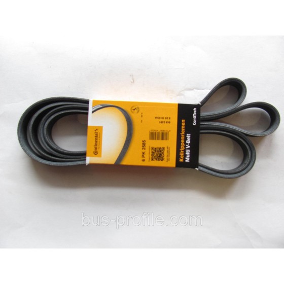 İthal Motor Kayışı - Klimali Crafter 2.5 Audi TDI 06 - Kod 6PK2585-WISCO - OEM 6PK2585 ürün görseli
