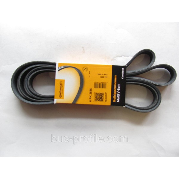 İthal Motor Kayışı - Klimali Crafter 2.5 Audi TDI 06 - Kod 6PK2585-WISCO - OEM 6PK2585