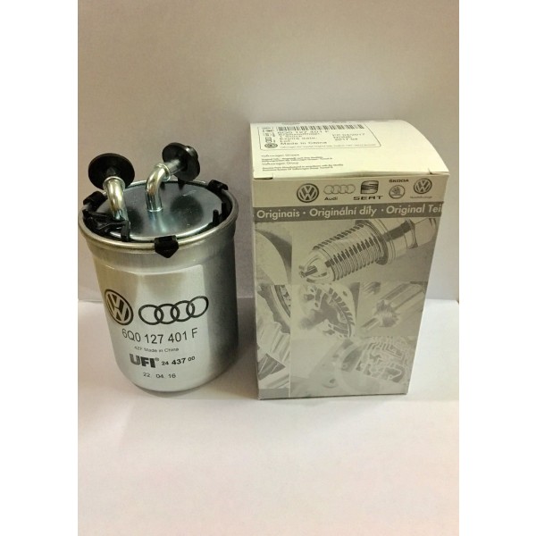 Yakıt Filtresi - Yakit Mazot Filtresi Volkswagen Polo-seat Cordoba-skoda Fabia Bnv-bnm-cayb-cayc 1, 4 Audi Tdi-1, 6 Audi TDI H281WK / KL494 - Kod 6Q0127401F - OEM 6Q0127400F