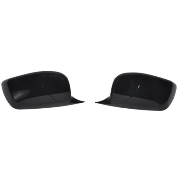 WENDER Ayna - Kapaği E60+lci (Set); Piano-siyah (Yarasa-tipi) - OEM 7078359/360R1