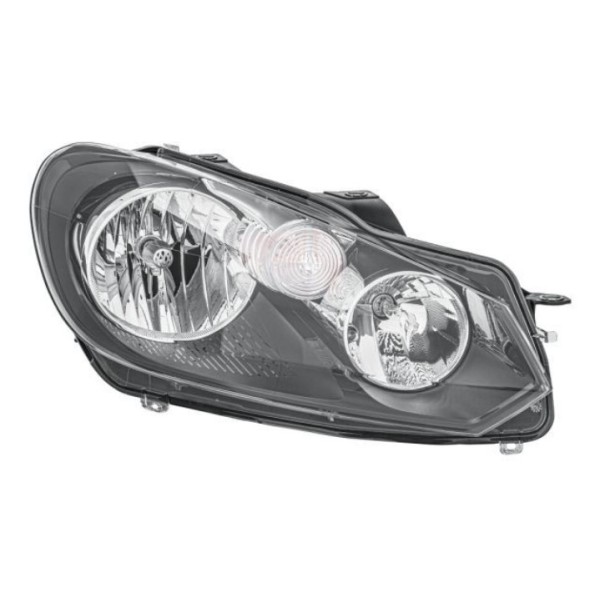 İthal Far - Lamba Volkswagen Golf 6 09-13 H7 Ampul Motorlu Sağ - Kod 821461 - OEM 5K1941006J