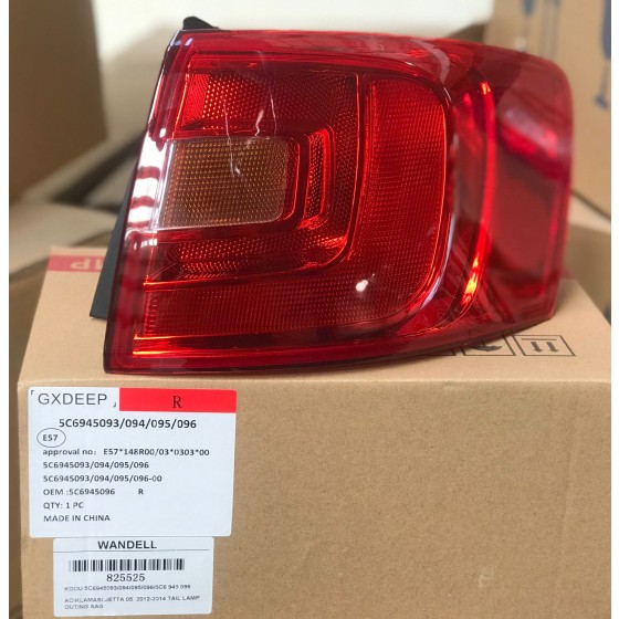 İthal Stop Lambası - Diş Sağ Volkswagen Jetta 10-14 Dpo - Kod 825525 - OEM 5C6945096 ürün görseli
