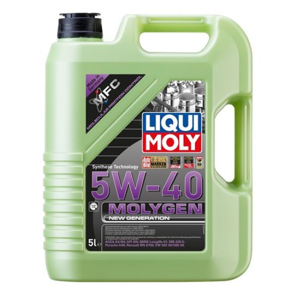 Liqui Moly Molygen 5w40 5lt Motor Yaği - OEM 8536