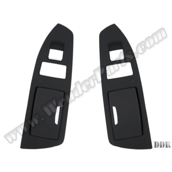WENDER Bmw Cam Düğme Çerçeve Seti F01 Arka Sol&sağ; Küllüklü; Siyah (Arka Güneşlik) - OEM 9169047/048 ürün görseli