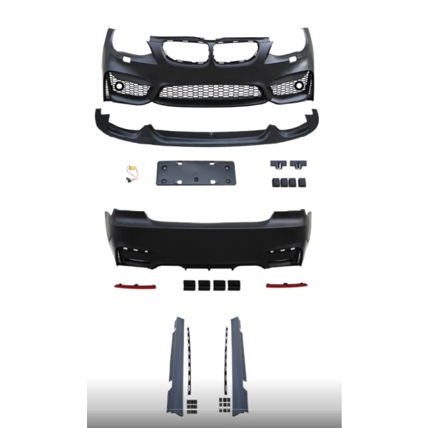WENDER Body Kit E92-lci E93-lci F.yık-lı, Pdcli:ön, 2b2-çıkış, Mrşp-li, ÖN Lip - / / / M4-style - OEM 922114