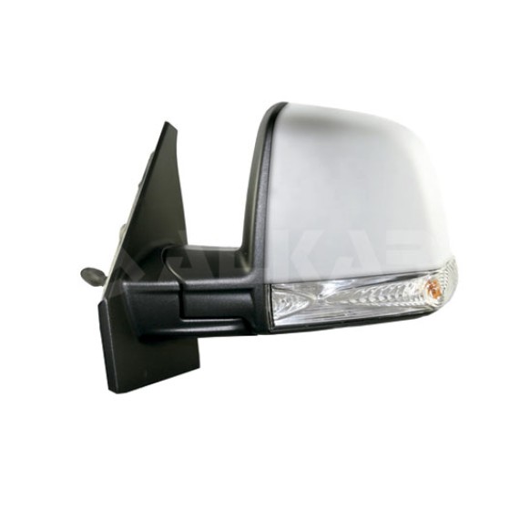 ALKAR Dis Dikiz Aynasi Sol Mekanik Sinyalli Astarli Tek Camli Fiat Doblo 2010- / Opel Combo D 2012 - Kod 9237929 - OEM 1426585 ürün görseli
