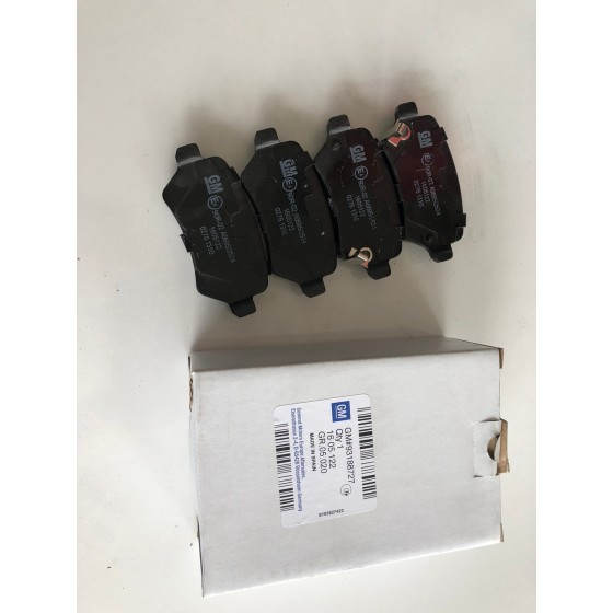 GM Arka Fren Balatası - Opel Astra H Opel Combo C Opel Meriva A / Kia Ceed 13- 93188727 GDB1515 - Kod 93188727 - OEM 1605122 ürün görseli