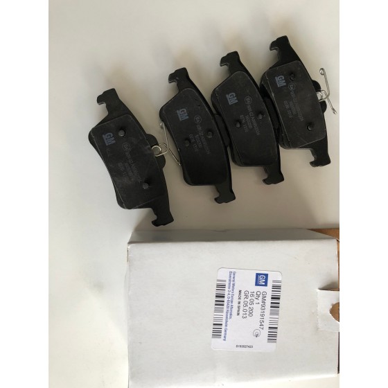 GM Arka Fren Balatası - Diskli Tip Opel Vectra C Cmax Ford Focus 02-08 - Kod 93191547 - OEM 1605200 ürün görseli