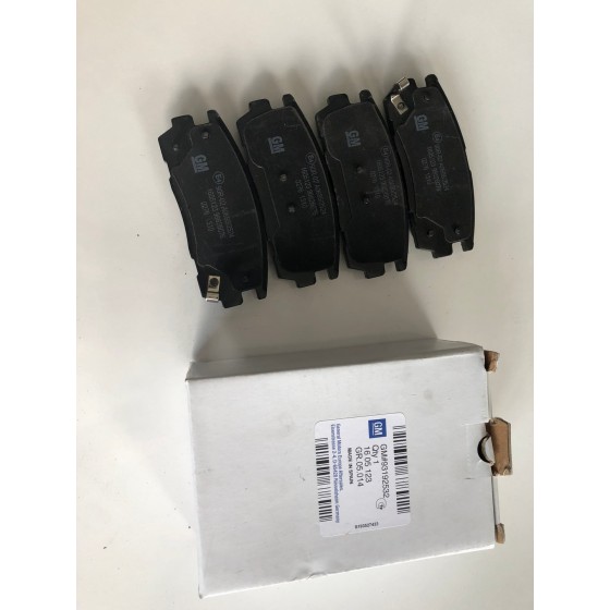 GM Arka Fren Balatası - Captiva Opel Antara Z20S - Kod 93192532 - OEM 1605123 ürün görseli