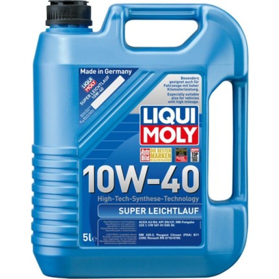 Liqui Moly Super Leichtlauf 10w40 5lt Motor Yaği - OEM 9505 ürün görseli
