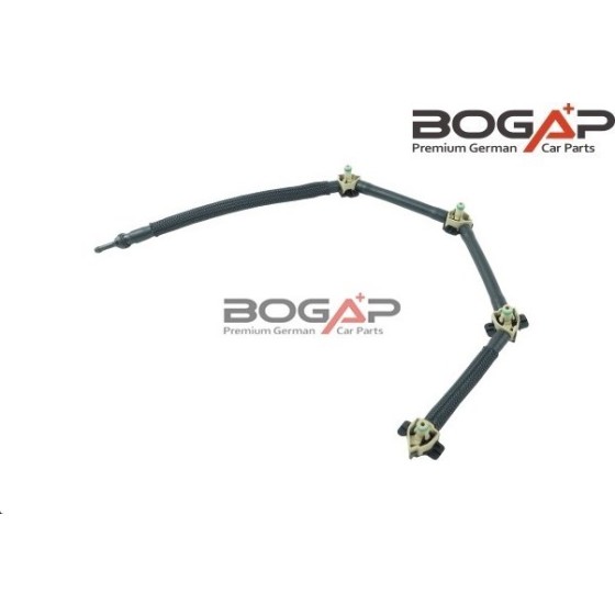 BOGAP Enjektör - Geri Dönüş Hortumu Volkswagen Golf-a3-skoda Octavia-seat Leon 1.6 Audi TDI Clha-clha - Kod A1621117 - OEM 04L130235G ürün görseli