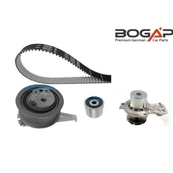 BOGAP Triger Seti - Triger Seti+devirdaim Volkswagen Polo-a1-seat Ibiza-skoda Fabia Cusa-cusb-cuta-cyza-cyzb 1, 4 Audi TDI 13> 145 Dis - Kod A1980030 - OEM 04B198119S1 ürün görseli