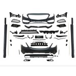WENDER Body Kit W205 Pdcli:ön / Arka, 2b2-çıkış, Mrşp-li, Egz.uçlu -Amg - OEM A2052101