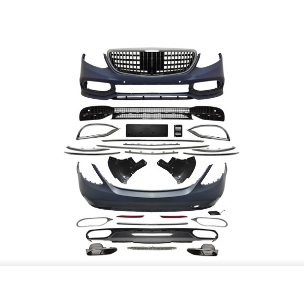 WENDER Body Kit W213 Pdcli:ön / Arka, 2b2-çıkış, Panj-lu -Maybach - OEM A2132109