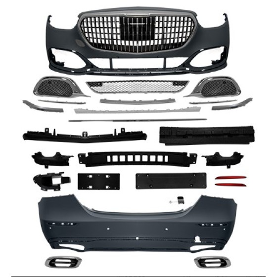 WENDER Body Kit W213 Pdcli:ön / Arka, 0-0-çıkış, Panj-lu -Maybach- 2020 - OEM A2132110 ürün görseli