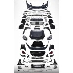WENDER Far - Komple Body Kit W221 [Donusum=> W222] 2b2-çıkış, Panj-lu, Egz.uçlu, Kaput / Çamurluk / Bagaj Kap., Far / Stop, Aynalar -Maybach - OEM A2212210
