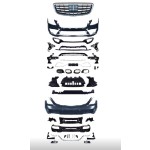 WENDER Body Kit W222 Pdcli:ön / Arka, 2b2-çıkış, Acc Panj-lu, Egz.uçlu -Amg S63 Black-line - OEM A2222103