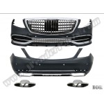 WENDER Body Kit W222 Pdcli:arka, 2b2-çıkış, Acc Panj-lu, Egz.uçlu -Maybach- 2017 - OEM A2222110