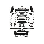 WENDER Body Kit X253 Pdcli:ön, 2b2-çıkış, Panj-lu, Egz.uçlu -Amg GLC63- 2015 - OEM A2532100