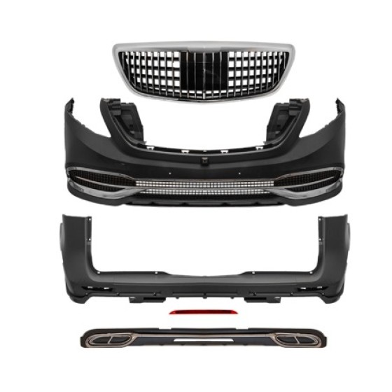 WENDER Body Kit VITO447 Panj-lu, Egz.ucu Çerçeveli (Kaputsuz) -Maybach - OEM A4472105 ürün görseli
