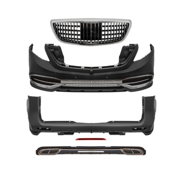 WENDER Body Kit VITO447 Panj-lu, Egz.ucu Çerçeveli (Kaputsuz) -Maybach - OEM A4472105