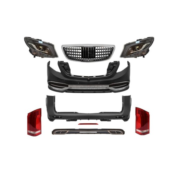 WENDER Far - Gövde Kiti VITO447 Panj-lu, Egz.ucu Çerçeveli, Far / Stop (Kaputsuz) -Maybach - OEM A4472107 ürün görseli