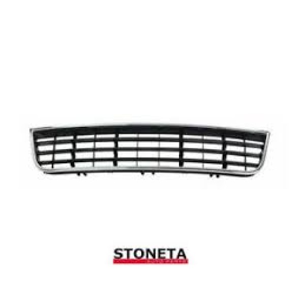 İthal Ön Tampon - Tampon Orta Izgara ( Kromlu ) A6 2001 - Kod A601-1700 - OEM 4B0807683L
