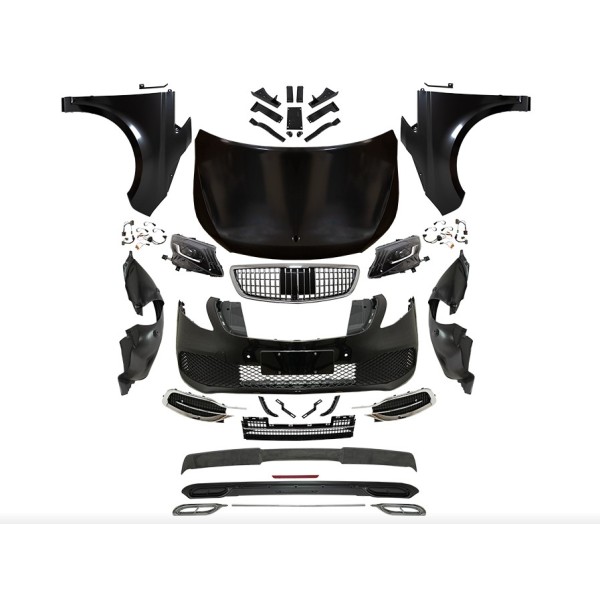 WENDER Far - Body Kit VITO639 [Donusum=> VITO447] Pdcli:ön Taraf, Panj-lu, Kaput / Çamurluk, Far -Maybach M Style - OEM A6392105