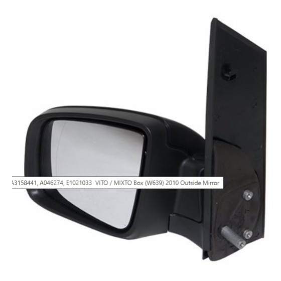 WENDER Ayna - Komple Ayna VITO639 Sol; Mekanik - OEM A6398100619 ürün görseli