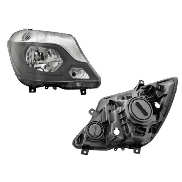 WENDER Far - Lamba Komple Mercedes-benz Sprinter 906 Sol; Sisli - OEM A9068202361