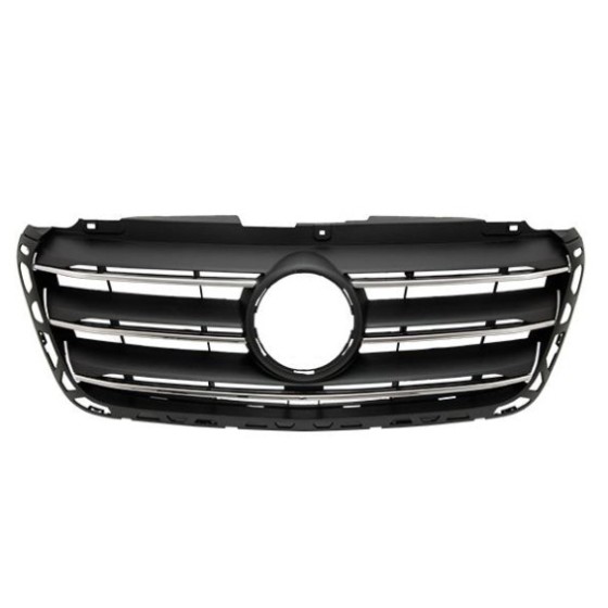 İthal ÖN Panjur Komple Nikelajli Mercedes-benz Sprinter 2018> 907 910 - OEM A9108852700 ürün görseli