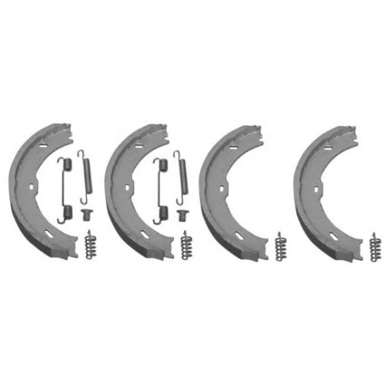 AP Fren Balatası - EL Fren Balatasi Aksesuarli Mercedes-benz Sprinter 3, 5T (906) 315 CDI Mm 5T (906) 515 CDI 30-35 (2E) 2.5 Audi TDI 20 - Kod AP09710 - OEM 2E0698525 ürün görseli