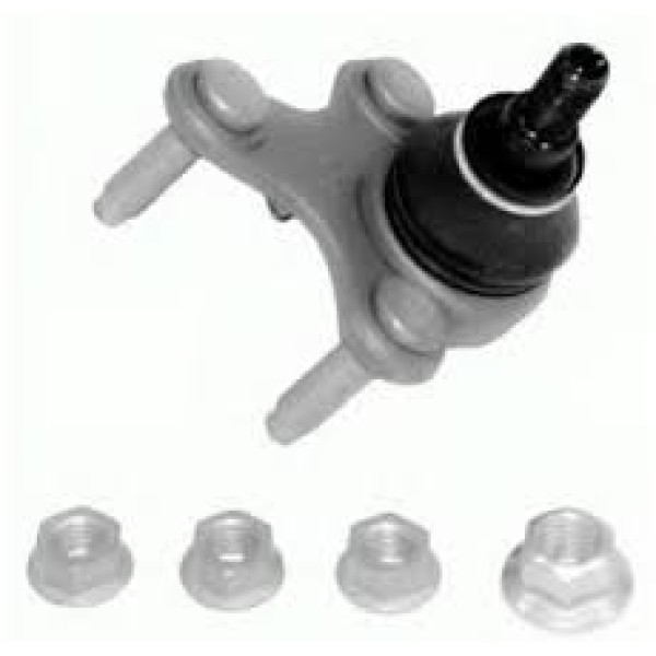 Rotil - Alt Rotil Sağ Volkswagen Caddy - Volkswagen Golf 5 / Volkswagen Jetta / Volkswagen Passat - Kod AYD-03350 - OEM 1K0407366E
