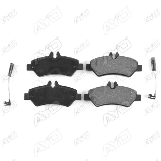 Arka Fren Balatası - Fisli Tek Teker Mercedes-benz Sprinter 3, 5T (906)cdi 2006-2009 / 313 CDI 2006-2009 / 315 CDI 2006-2009 Crafter 30-35 2.5 Audi TDI 2006-2016 - Kod AYD-60085C - OEM 2E0698451 ürün görseli