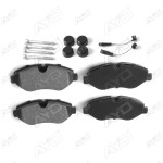 Ön Fren Balatası - Fişli Vidali Mercedes-benz Sprinter Crafter Tek Teker - Kod AYD-60086D - OEM A0044206720