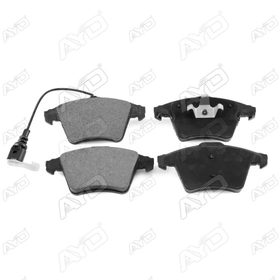 Ön Fren Balatası - Fisli Volkswagen Transporter V 1.9 Audi TDI 2003-2011 / Volkswagen Transporter V 2.5 Audi TDI 2003-2011 / Volkswagen Transporter VI 2.0 Audi TDI 2009- / Volkswagen - Kod AYD-60131A - OEM 7H0698151A ürün görseli